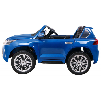 Lexus LX570 Lakierowane Autko dla 2 dzieci Niebieski SUV + Pilot